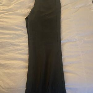 lululemon athletica Ribbed Softstreme Flared Pant - Army Green